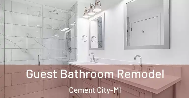 inner Bathroom imggen Guest Bathroom Remodel Cement City-MI