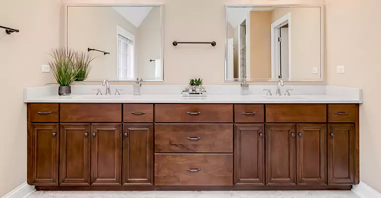 Bathroom Cabinet Renovation in Coldwater