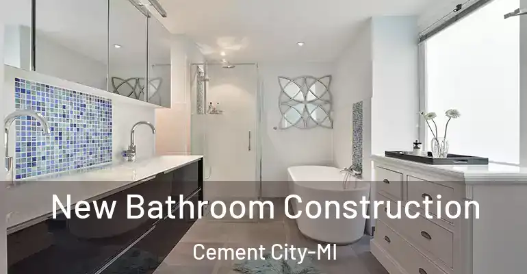 inner Bathroom imggen New Bathroom Construction Cement City-MI